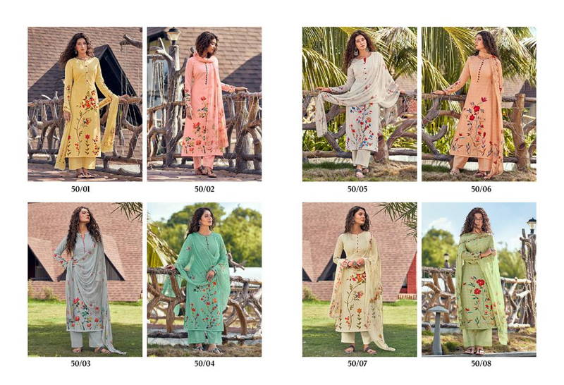 Raazi Mehar 2 Exclusive Cotton Digital Printed Festive Wear Salwar Kameez Collection
